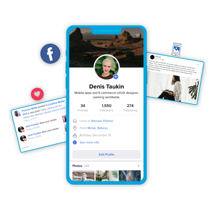 Scrape-data-From-Facebook-Social-Media-App